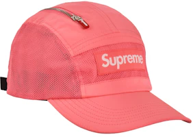 Supreme Zip Mesh Camp Cap (FW20) Bright Pink Supreme Zip Mesh Camp Cap (FW20) Bright Pink