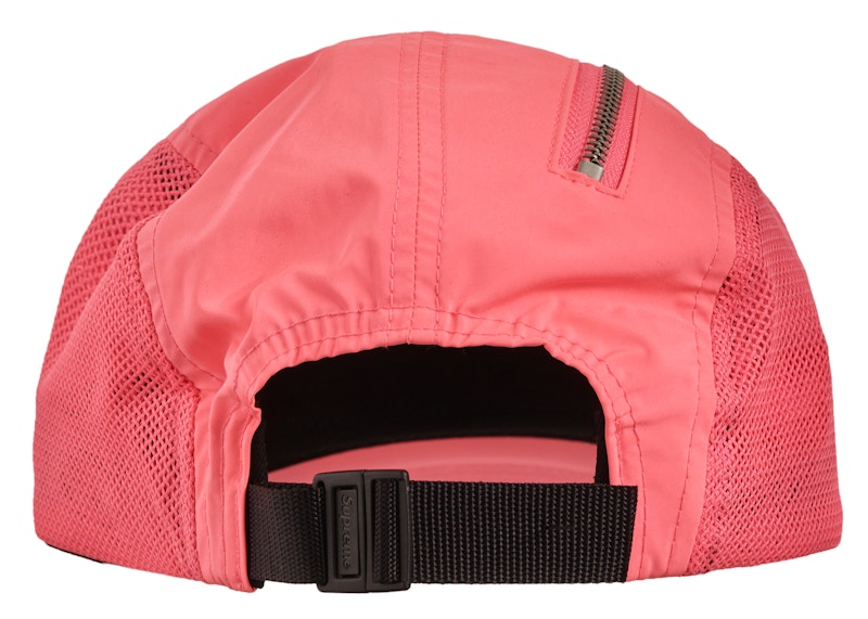 Order Supreme Gorra Zip Mesh Camp (FW20) Rosa Brillante