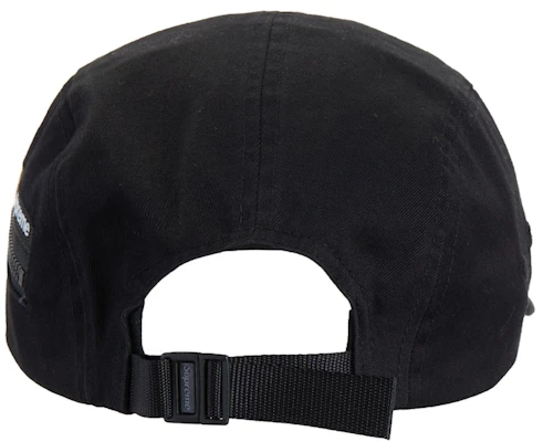 Supreme 黑色拉链口袋野营帽 Order Supreme 黑色拉链口袋野营帽