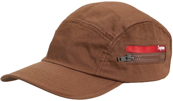 Supreme Zip Pocket Camp Cap Light Brown Buy Supreme Zip Pocket Camp Cap Light Brown