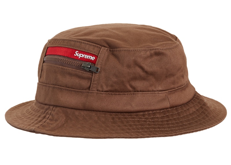 Supreme Zip Pocket Crusher Light Brown