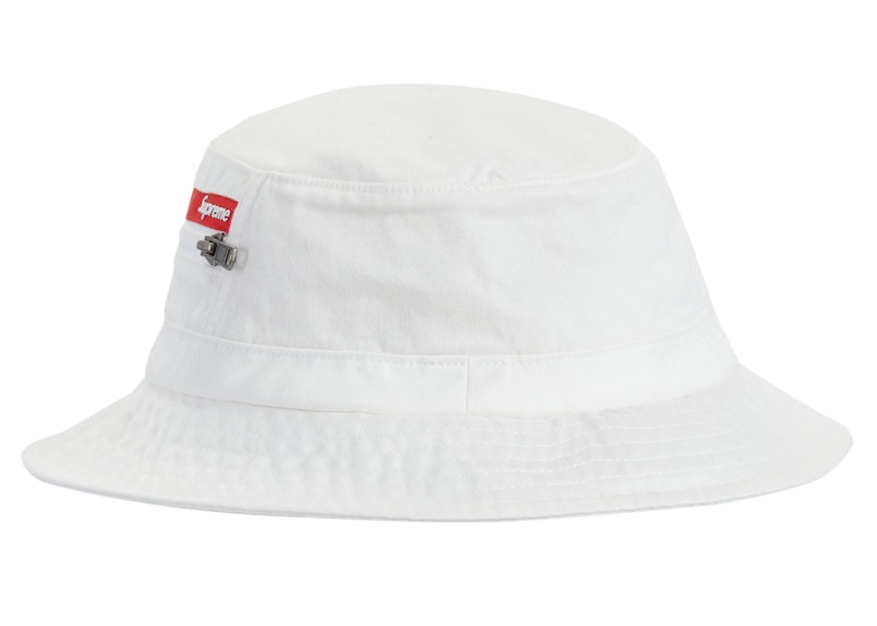 Order Supreme Topi Crusher Saku Resleting Putih