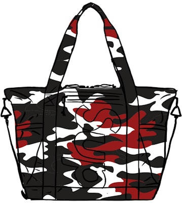 Supreme Zip Tote (SS21) Red Camo Buy Supreme Zip Tote (SS21) Red Camo