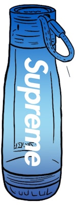Supreme Zoku Glass Core 16 oz. Bottle Blue Buy Supreme Zoku Glass Core 16 oz. Bottle Blue
