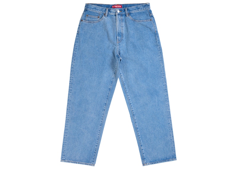 Order Supreme Zoo York 宽松牛仔裤 蓝色丹宁