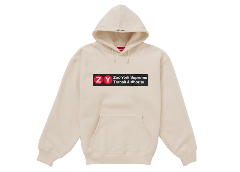 Supreme Zoo York Hooded Sweatshirt White