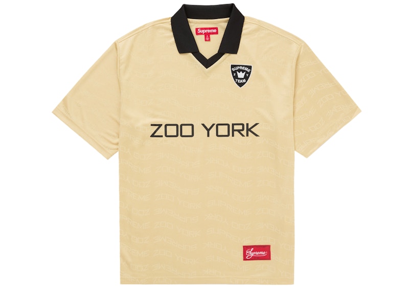 Supreme Zoo York Soccer Jersey Light Yellow