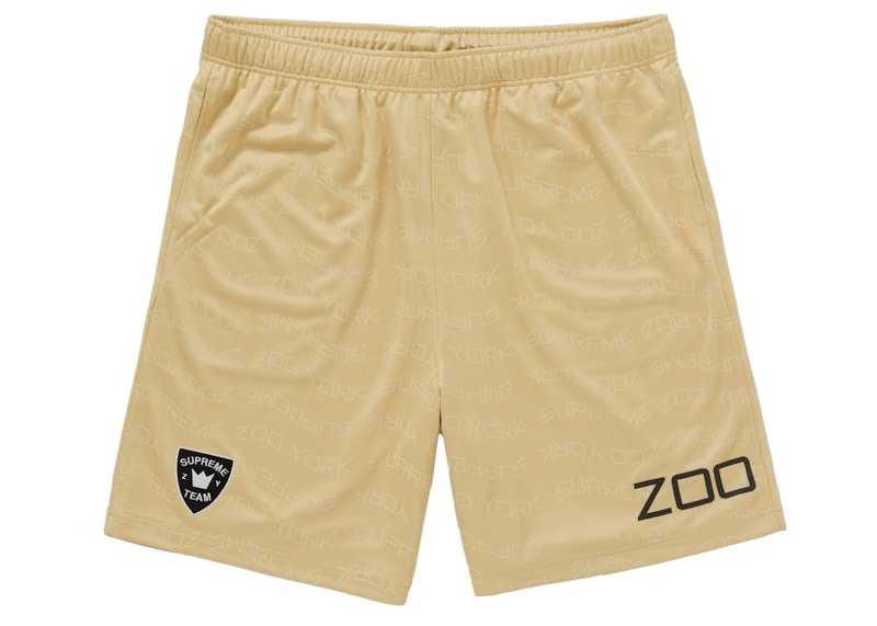 Supreme Zoo York Soccer Short Light Yellow