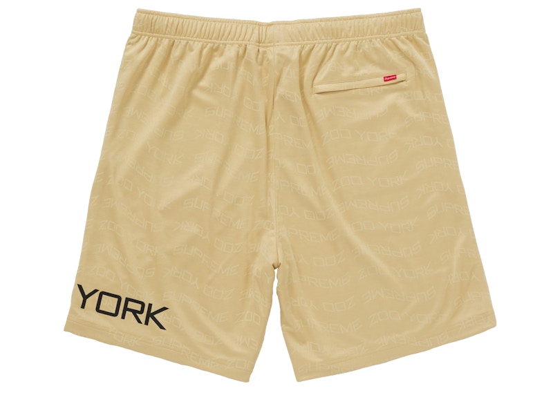Order Supreme Zoo York 足球短裤 浅黄色