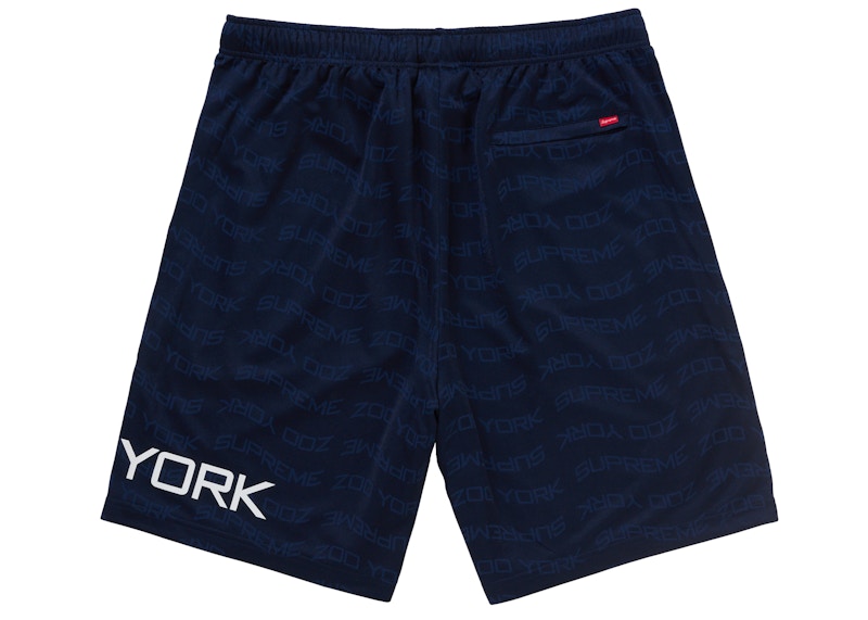 Order Supreme Zoo York 海軍藍足球短褲