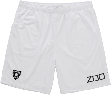 Supreme Zoo York Pantalones Cortos de Fútbol Blanco Buy Supreme Zoo York Pantalones Cortos de Fútbol Blanco