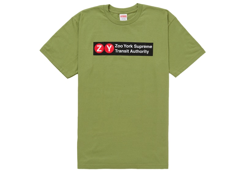 Supreme Zoo York Transit Tee Olive