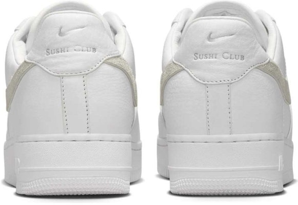 Sushi Club x Nike Air Force 1 Low 'Summit White' II6234-100 Lookbook Sushi Club x Nike Air Force 1 Low 'Summit White' II6234-100