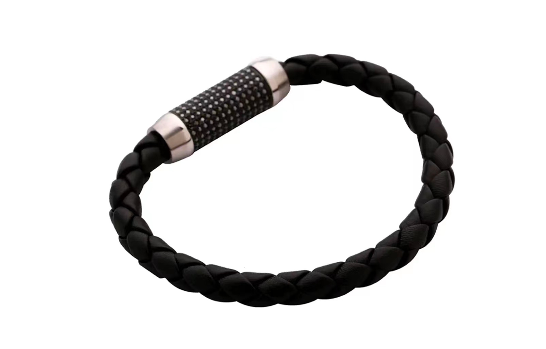 Swarovski  Braided Design Bracelet Black 5037654 圖 4