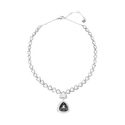 Swarovski Silver 2-in-1 Begin Crystal Necklace 5076880