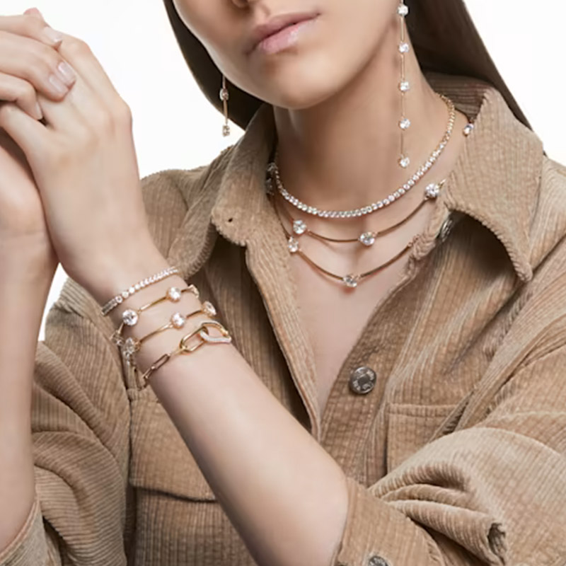 Shop Collar CONSTELLA de Swarovski Tono Dorado Brillante. 5622720