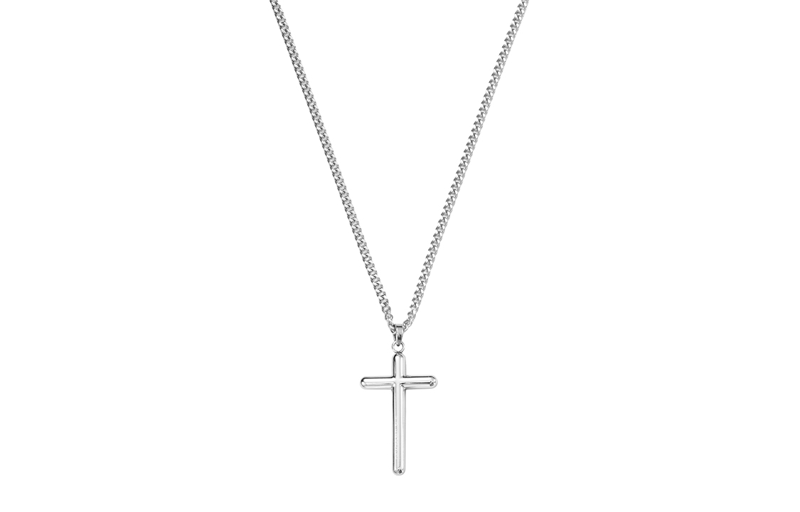 Swarovski Govern  Cross Necklace Mixed Materials Black Pendant Chain. 5252386 圖 3