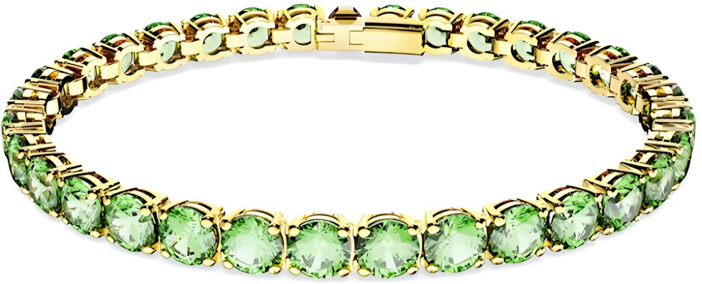 施華洛世奇綠色CZ情侶手鏈-雙色設計男女通用款式 5658848 Buy 施華洛世奇綠色CZ情侶手鏈-雙色設計男女通用款式 5658848