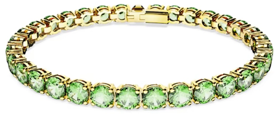 施華洛世奇綠色CZ情侶手鏈-雙色設計男女通用款式 5658848 Order 施華洛世奇綠色CZ情侶手鏈-雙色設計男女通用款式 5658848