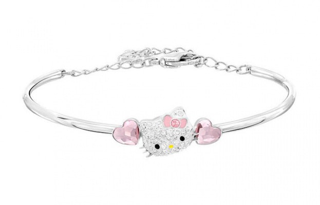 施華洛世奇粉紅合金Hello Kitty設計手鍊 情侶款適合男女 5197312 Buy 施華洛世奇粉紅合金Hello Kitty設計手鍊 情侶款適合男女 5197312