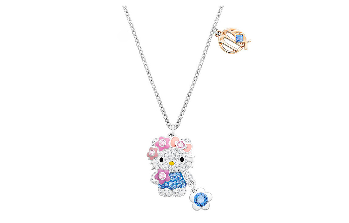 Swarovski Hello Kitty Virgo Zodiac  Necklace - Silver 5215030 圖 2