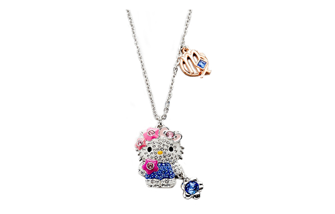 Swarovski Hello Kitty Virgo Zodiac  Necklace - Silver 5215030 圖 3