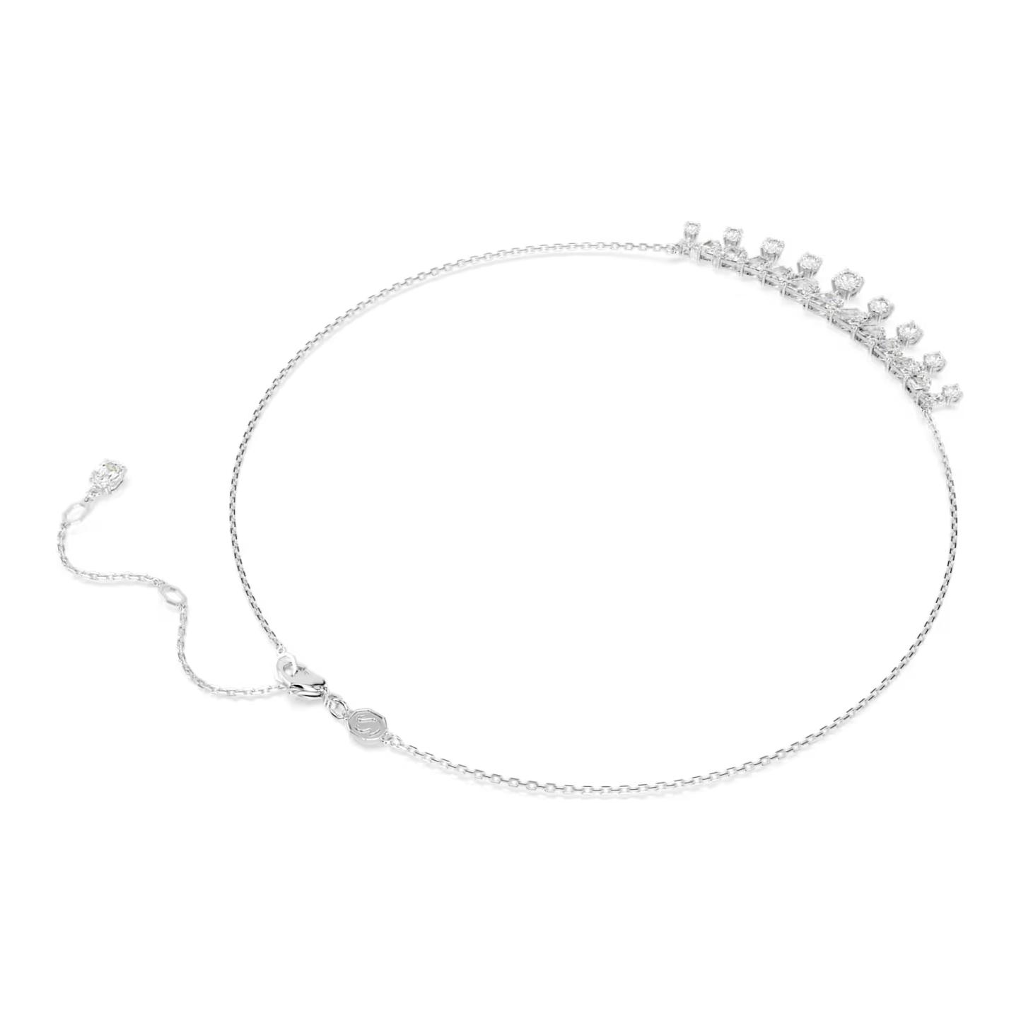 Shop 施华洛世奇Idyllia女士银项链搭配立方氧化锆石。 5692637