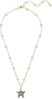 施華洛世奇 Idyllia 海星吊墜 水晶金珍珠項鍊 情侶金飾 男女適用 5684116 Shop 施華洛世奇 Idyllia 海星吊墜 水晶金珍珠項鍊 情侶金飾 男女適用 5684116