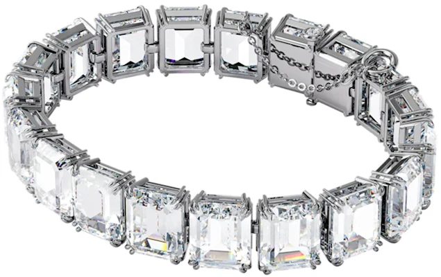 Swarovski Millenia Bracelet with Small Octagonal Cut Crystals Rhodium-Plated White. 5598349 Buy Swarovski Millenia Bracelet with Small Octagonal Cut Crystals Rhodium-Plated White. 5598349