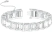 Lookbook Swarovski Millenia Bracelet with Small Octagonal Cut Crystals Rhodium-Plated White. 5598349