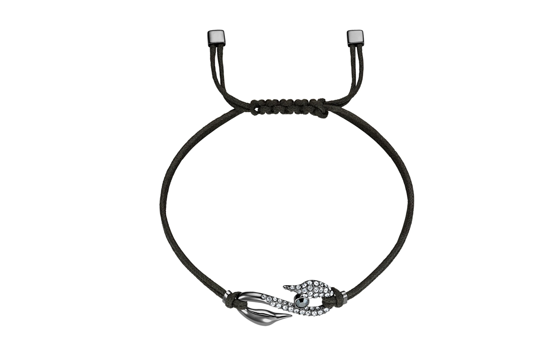 Swarovski Minimalist Swan Adjustable Woven Bracelet 5511777 圖 3