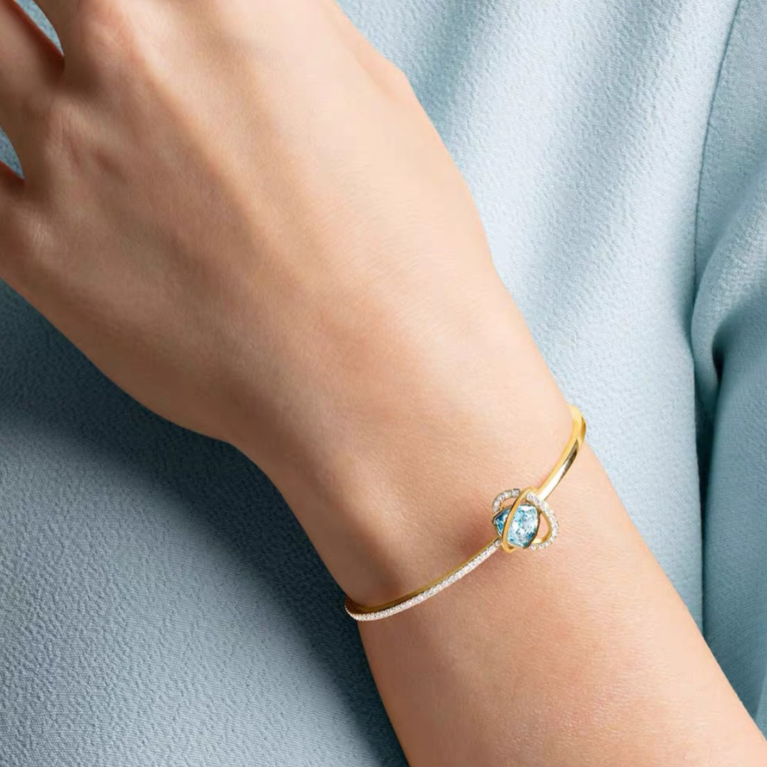 Swarovski OUTSTANDING Heart-Shaped Sparkling  Bracelet. 5455032 圖 4