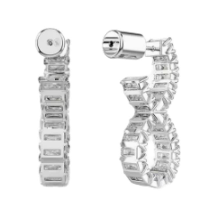 Lookbook 施華洛世奇銀合金圖案設計耳環 情侶款男女通用款式 5684047