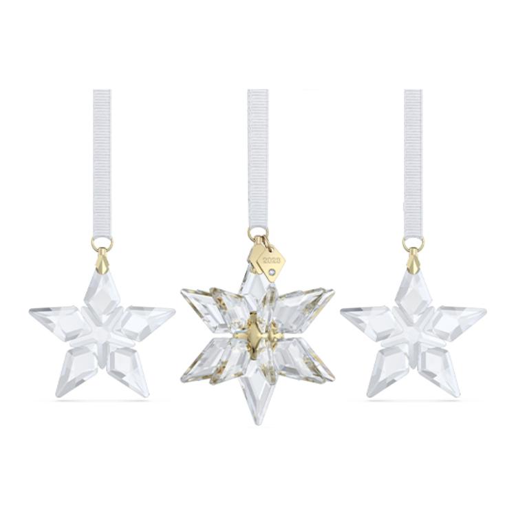 Swarovski Star-Shaped Pendant Unisex Couple Design White 5655102