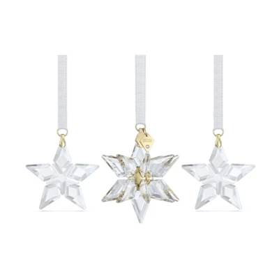 Swarovski Star-Shaped Pendant Unisex Couple Design White 5655102