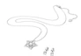 Order Swarovski Stella 白色套組附鍍銠飾品 5622729