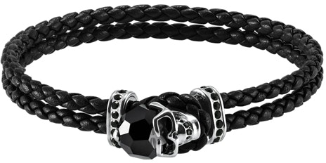 swarovski-taddeo-skull-braided-bracelet-black-accessory-5427135-5448905