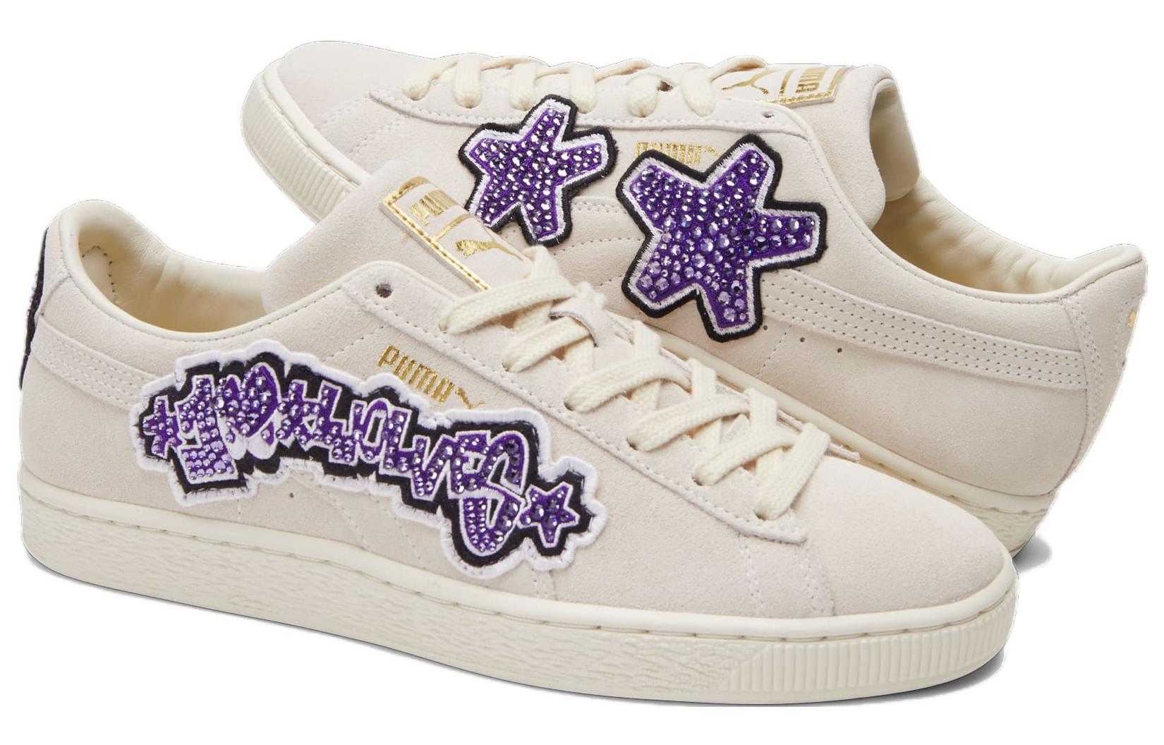 Swarovski 100Wolves Puma Suede Studio 'Whisper White' 圖 3