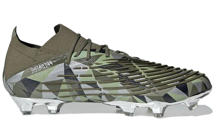 Order Swarovski x adidas Predator Edge.1 FG 'Focus Olive Crystal' Hijau Zaitun Kristal GX3910