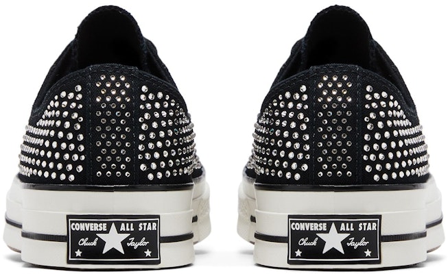 Swarovski x Converse Chuck 70 Low 'Black' A16171C Details for Swarovski x Converse Chuck 70 Low 'Black' A16171C
