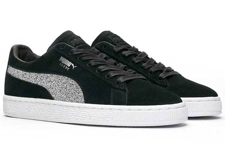Lookbook スワロフスキー×プーマ スウェード クラシック "ブラッククリスタル" 366324-01