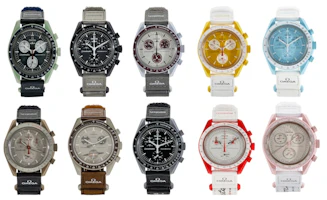 Swatch x Omega Bioceramic Moon Top 10 Set of 10 Swatch x Omega Bioceramic Moon Top 10 Set of 10