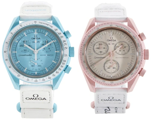 Swatch x Omega Bioceramic Moon Top 2 Set Uranus y Venus Buy Swatch x Omega Bioceramic Moon Top 2 Set Uranus y Venus