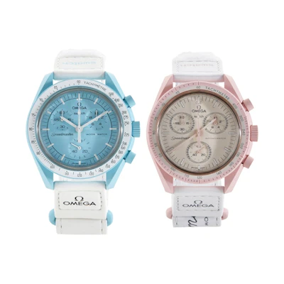 Swatch x Omega Bioceramic Moon Top 2 Set Uranus & Venus