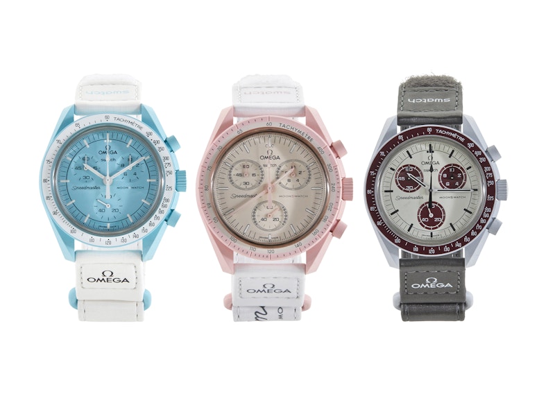 Swatch x Omega Bioceramic Moon Top 3 Set Uranus, Venus & Pluto