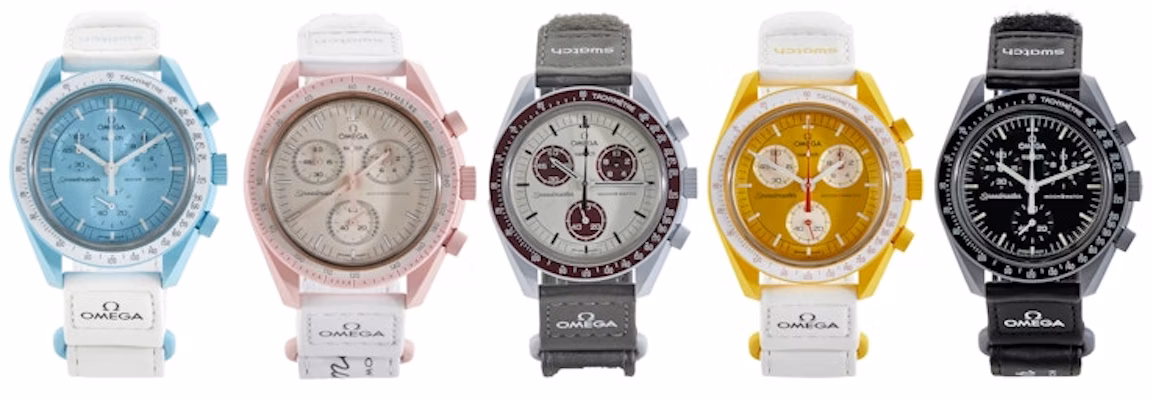 Set Top 5 Swatch x Omega Bioceramic Bulan Uranus, Venus, Pluto, Matahari & Bulan Buy Set Top 5 Swatch x Omega Bioceramic Bulan Uranus, Venus, Pluto, Matahari & Bulan