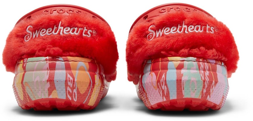 Sweethearts x Crocs Clog Classic Fur 'Valentine's Day' 207741-610 Details for Sweethearts x Crocs Clog Classic Fur 'Valentine's Day' 207741-610
