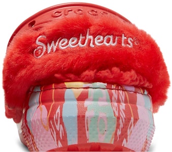 甜心 x Crocs 經典毛絨洞洞鞋 '情人節' 207741-610 Sizing 甜心 x Crocs 經典毛絨洞洞鞋 '情人節' 207741-610