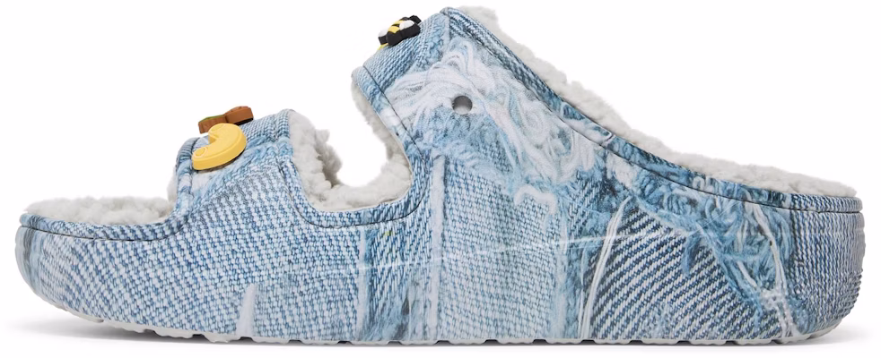 SZA x Crocs Classic Cozzzy Sandal 'Denim' - Selipar Cozzzy Denim SZA x Crocs. 208327-90H Lookbook SZA x Crocs Classic Cozzzy Sandal 'Denim' - Selipar Cozzzy Denim SZA x Crocs. 208327-90H