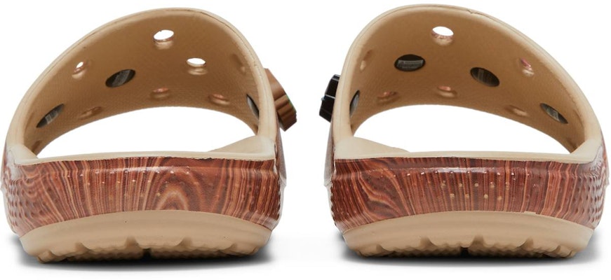 (W) SZA x Crocs ウッドグレイン スライド 208013-90H Details for (W) SZA x Crocs ウッドグレイン スライド 208013-90H